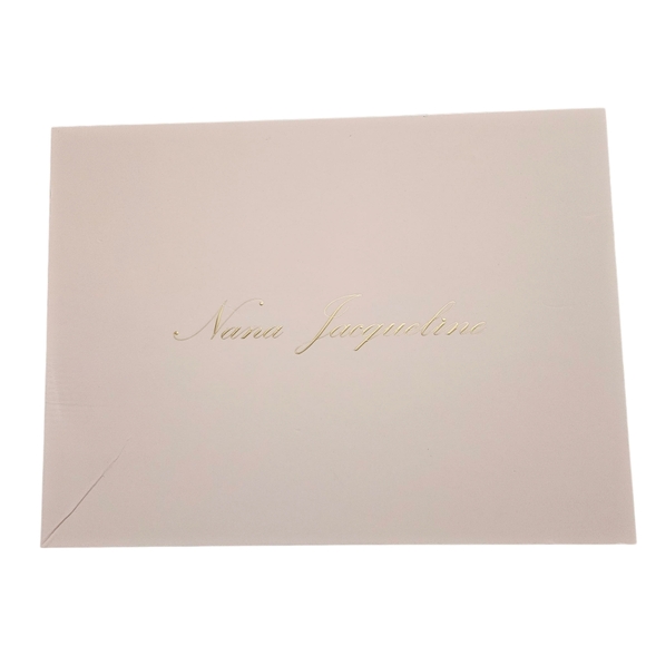 Nana Jacqueline Brielle Chiffon Cardigan Pink Ruffle Dress Cover-up US 6-8 (XL) - Picture 11 of 16